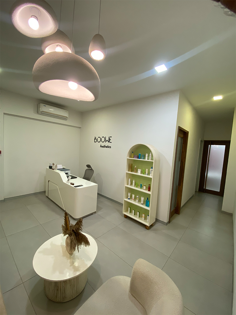 Inside BOOWE AESTHETICS clinic